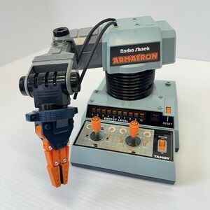 Vintage Radio Shack 1984 Armatron Robot Arm Toy Not Working For Repair Or Parts